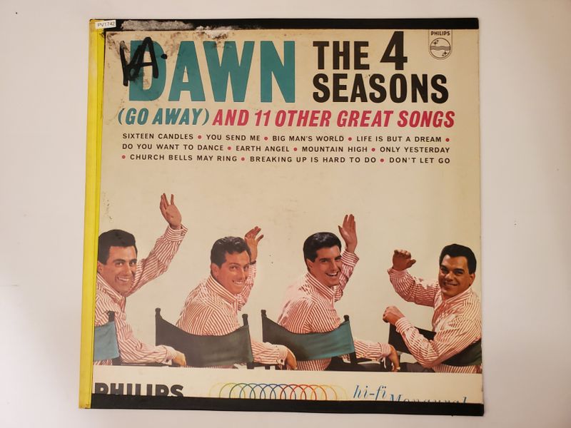 The 4 Seasons Dawn (Go Away) and 11 Other Great Songs vinyl record